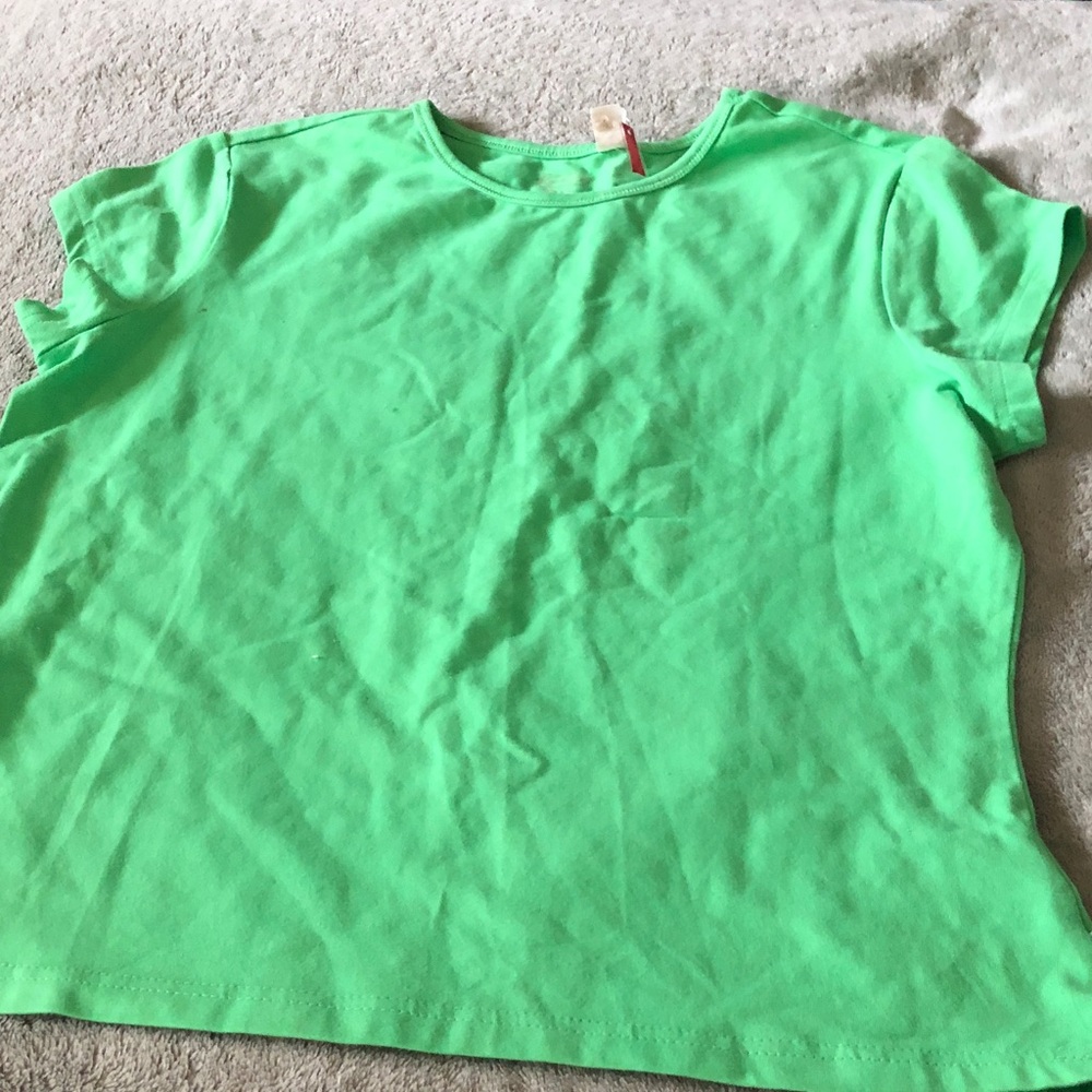 Ladies Short Sleeve Tee - Bright Green NWPT